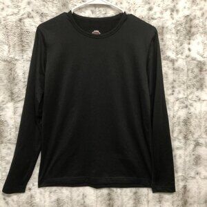 Duofold Women's Base-Layer Shirt Long Sleeve Black X-Large